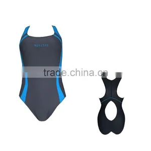 2017 OEM Customize Service Competition Women One Piece Swimwear thumbnail-1
