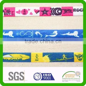 Fold Over Style Printed Custom Elastic Band thumbnail-1