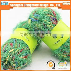 Online Shopping First Choice Yarn From China Twisted Yarn Factory Cheap Wholesale Twist Feather Yarn for Fanshion Hand Knitting thumbnail-3