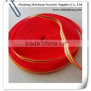 Reflective Jacquard Webbing Tape, Red Reflective Wave Webbing Belt thumbnail-1