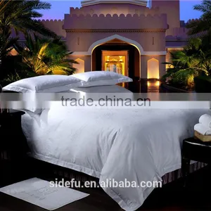 Factory Price 100% Cotton Hotel Jacquard Bed Linen thumbnail-1
