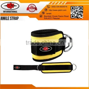 Weight Lifting Gym Ankle D Ring Pulley Attachment Leg Thigh Exercise thumbnail-4