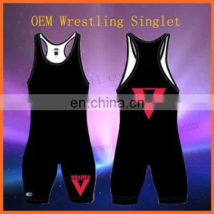 Runtowell Custom Design Cheap Wrestling Singlet/High Quality High Quality Wrestling Singlets/High Quality High Quality Wrestling thumbnail-1