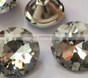 Round Crystal Glass Buttons Copy Diamond Button Pull Buttons Rhinestone Sofa Crystal Decorative Diamond thumbnail-4