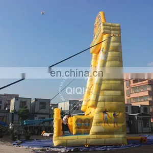 Inflatable Rock Climbing Yello Color 10 Meter Height thumbnail-3