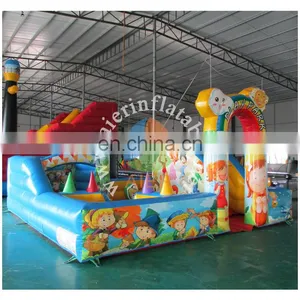 Factory Price Inflatable Funland,inflatable Kids Playground thumbnail-1