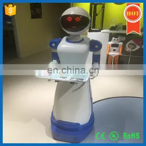 Humanoid Intelligent Interactive Restaurant Waiter Robot thumbnail-1