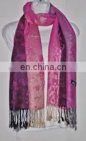 Pashmina Scarf With Different Colours New Fabric thumbnail-3