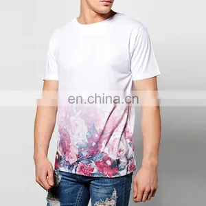 Custom Mens Clothes Fashion Summer Short Sleeve Printing t Shirt thumbnail-2