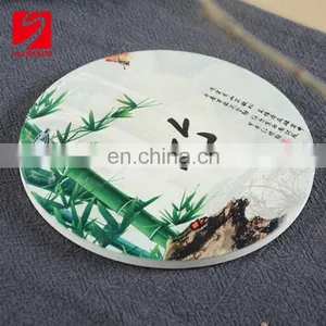 Custom Logo Ceramic Clear Acrylic Printed Classical Promotional Coasters thumbnail-1