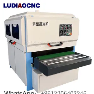 Strong Wood Wide Belt Sanding Brush Polish Machine for Cabinet Door thumbnail-4