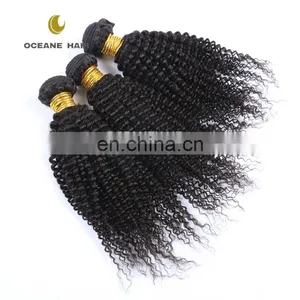 Express China Factory Natural Black Brazilian Human Hair Sew in Weave Bundles Brazilian Kinky Curly Unprocessed Virgin h thumbnail-2