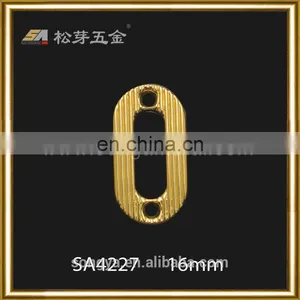 Custom Plated Metal Oval Eyelet, Factory Price Shoe Hardware Oval Eyelet, Zinc Alloy Leather Handbags Eyelet thumbnail-2