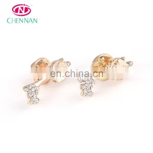 Flower Rhinestone Buttons High Quality Pin Copper Crystal Decorative Clothing Buttons Wholesale thumbnail-1
