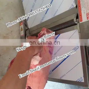 New Design Automatic Pork Peeling Machine Electric Pig Skin Peeling Machine / Pork Peeler for Sale thumbnail-4
