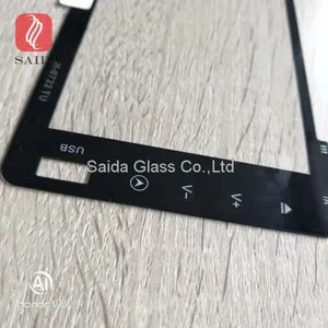 Custom Touch Glass 0.7mm Thickness Chemical Strengthened for Car Dash Cam Touch Screen Display 7inch thumbnail-1
