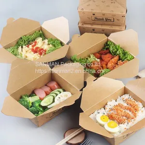 Kraft Paper Printed Brown Foldable Packaging Box thumbnail-4