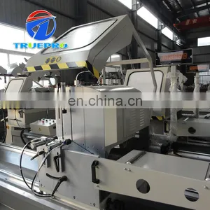 0.5~0.8mpa Cnc Double Head Precision Cutting Saw for Wooden Window Making thumbnail-6