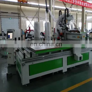 Wood Door Making "Expert"!!!synchronous 2 Heads Wood Cnc Router thumbnail-3