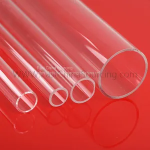 80-100mm Diameter Round Custom Heat Resistant Quartz Glass Tube for Ozonizer Water Purifying Equipment 1200MM thumbnail-3