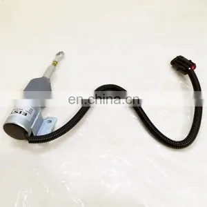 Original DCEC 6BT Diesel Engine Part 12V Fuel Shut Off Solenoid 3935431 thumbnail-2