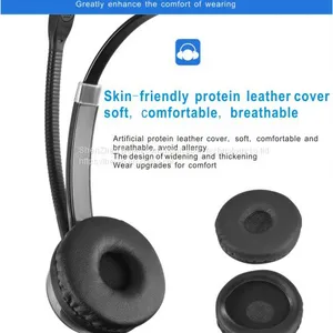 China Beien CS11 PB Business Call Center Headset Noise-cancelling Headset Customer Service thumbnail-1