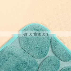 Factory Wholesale Non-Slip Printing Shower Anti Slip Non Memory Foam Bathroom Floor Door Rugs Carpet Mats thumbnail-6