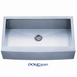 Guangdong Dongyuan Kitchenware Single Bowl Farmhouse Apron Front Kitchen Sink (DY-HA124) thumbnail-1