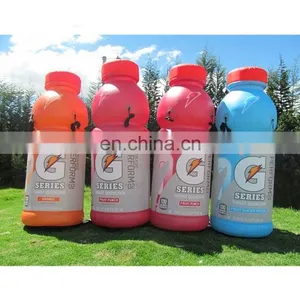 Colorful Advertising Inflatable Branded Salad Bottle Shape With Blower for Business Events thumbnail-5