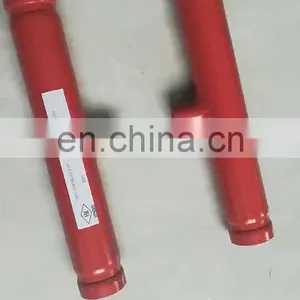 Weifang Can Supply SCH40 Red Power Coated Grooved Fire Fighting Steel Pipe and Fittings thumbnail-1