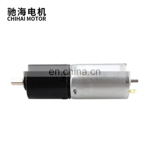 ChiHai Motor CHP-20GP-180 Mini dc Gear Carbon Brush 20mm Planetary Gearbox 12v Low Speed High Torque Gearbox Motor thumbnail-2