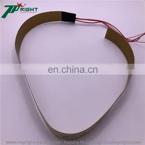 Fast Response Polyimide PI Heater Film Pad Heater in 640*25mm thumbnail-5