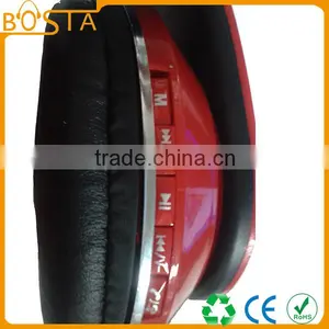 Manufacturering Foldable Wireless Stereo Bluetooth Headsets With Mic TF Support thumbnail-2