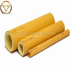 600 Degrees High Temperature Resistance PBO/Kevlar Roller Sleeve for Aluminium Extrusion Industry Handling System thumbnail-4