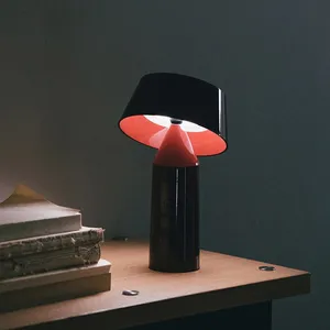 Hotel Bedside Lamp Bedroom Creative Touch Rechargeable Table Lamp thumbnail-3