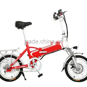 Cheap Mini 20 Inch Folding Electric Bike With 2 Seat Quality Choice Most Popular thumbnail-2