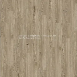 GKBM LS-M037-23 Green High Abrasion Anti-slip Waterproof Click Oak Stone Vinyl Composite SPC Flooring thumbnail-2