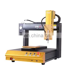 High Precision Silicone Glue Dispenser Three or Four Axis Single Component Glue Machine Electronic Products Bonding Equipment thumbnail-3