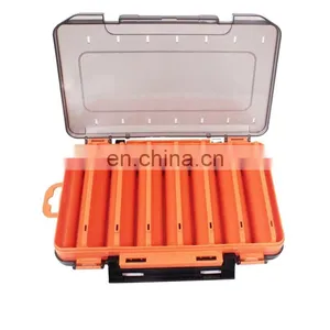 Plastic Accessories Storage Tool Box Fishing Tackle Seat Portable Fishing Lure Tool Box Case thumbnail-4