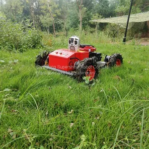 rc Lawn Mower, China Slope Mower Price, Industrial Remote Control Lawn Mower for Sale thumbnail-1