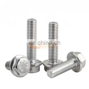 Sinotruk Sitrak C5h C7h Truck Spare Parts MQ6-03216-8615 Hexagon Bolt With Flange Q186 - M14x80 - 10.9 - Man183 - B1 thumbnail-1