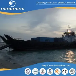 CCS Approved Marine Engines Customized 100-500ton Modular Pontoon Barge/ Logistic Barge for Sale thumbnail-1