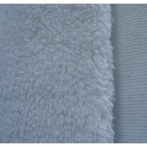 100% Polyester Shu Velveteen Faux Fur Sherpa One Side Fabric‌ thumbnail-5