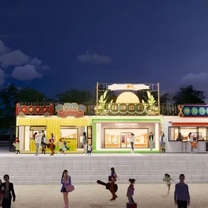 SXKON Snack Street Creative Container Mobile House thumbnail-5