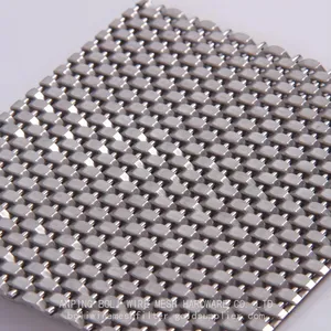 Decorative Stainless Steel Metal Coil Drapery Metal Wire Mesh Chain Spiral Curtain Mesh for Partition thumbnail-1