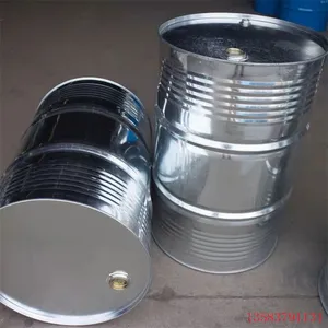 The Open Iron Drum for Producing the Baking Paint Bucket With a Blue Appearance and a Tare Weight of 16 to 20KG200 Liters Has no Deformation. thumbnail-1