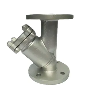 Cast Steel Strainer Compatible With ANSI B16.1 Flanges, Size 1/2