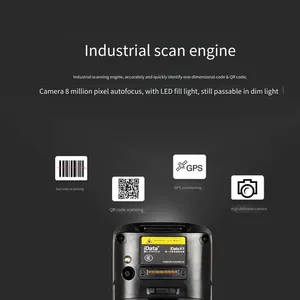 Idata 95wpro Warehouse Wireless Inventory Machine, Wi-fi Industrial Mobile Handheld Terminal Pda, 1d/2d Barcode Scanner thumbnail-2
