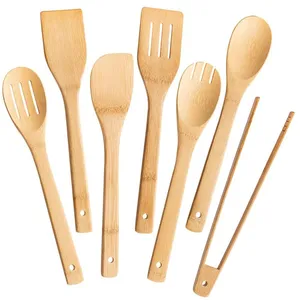Bamboo Cooking Spoon,bamboo Utensils Set Wholesale thumbnail-1
