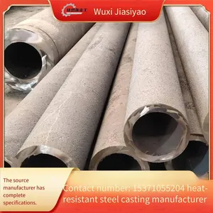 Jiasiyao Foundry Cr25ni20si2 Blanking Pipe, Slag Discharge Pipe, Ni7n Heat-resistant Steel Centrifugally Cast Ash Conveying Pipe thumbnail-1